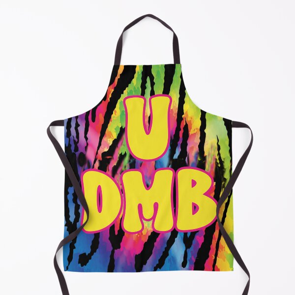 Item preview, U DMB or Funny Sarcastic You Dumb with Tie Dye Tiger Pattern designed and sold by JoyOfHopeStore.