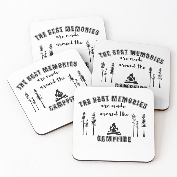 Item preview, The Best Memories are Made Around a Campfire - Black designed and sold by ShipleyShipsArt.