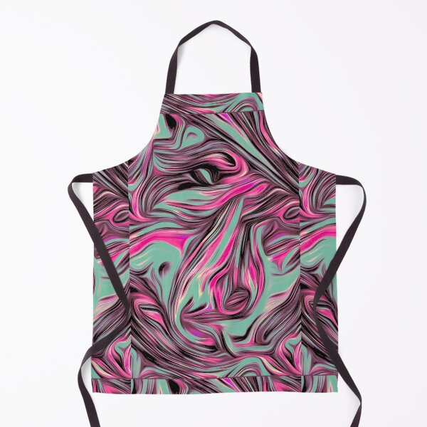 Item preview, Swirling Pink and Green Acid Rock Abstract Print - Textures designed and sold by CMooreWorx.