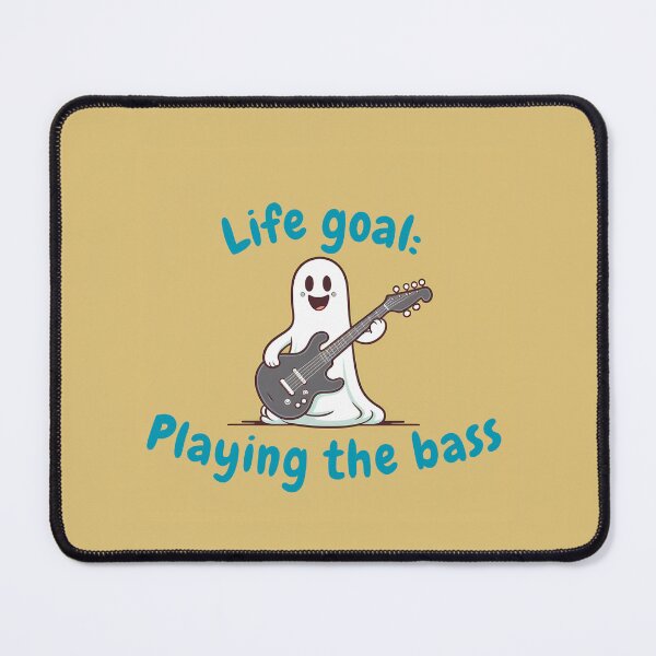 Item preview, Life goal: Playing the bass ghost designed and sold by AdiRemba.