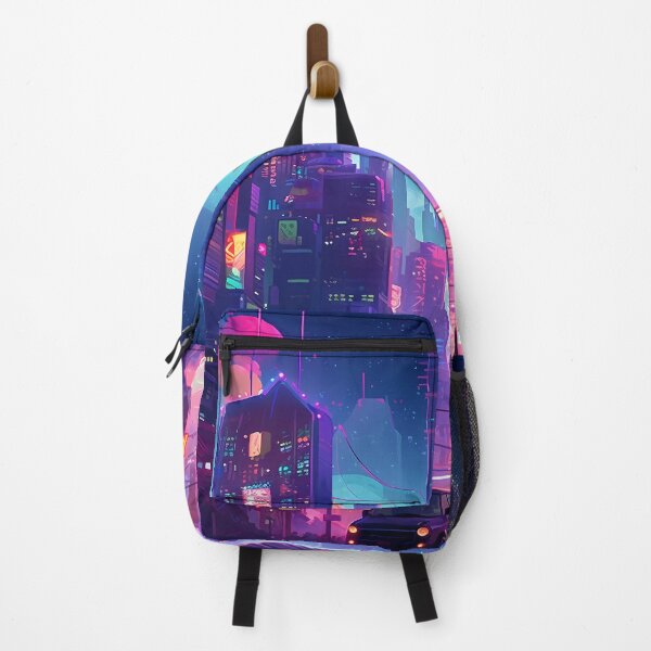 Item preview, neon cityscape designed and sold by Clawsorrow.