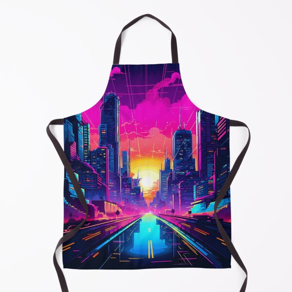 Item preview, Futuristic cityscape designed and sold by Clawsorrow.