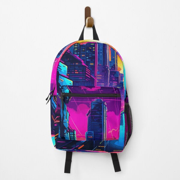 Item preview, Futuristic cityscape designed and sold by Clawsorrow.