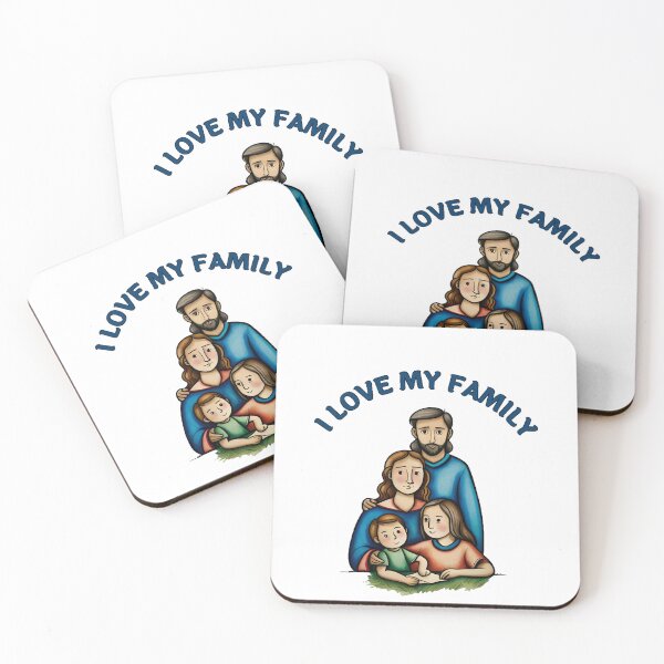 Item preview, I Love My Family designed and sold by Art Intelligence.
