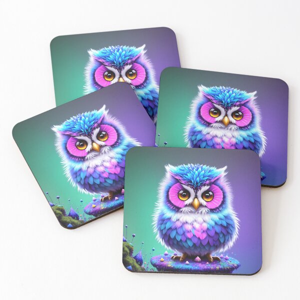 Item preview, Owls #008 designed and sold by recursedstudios.