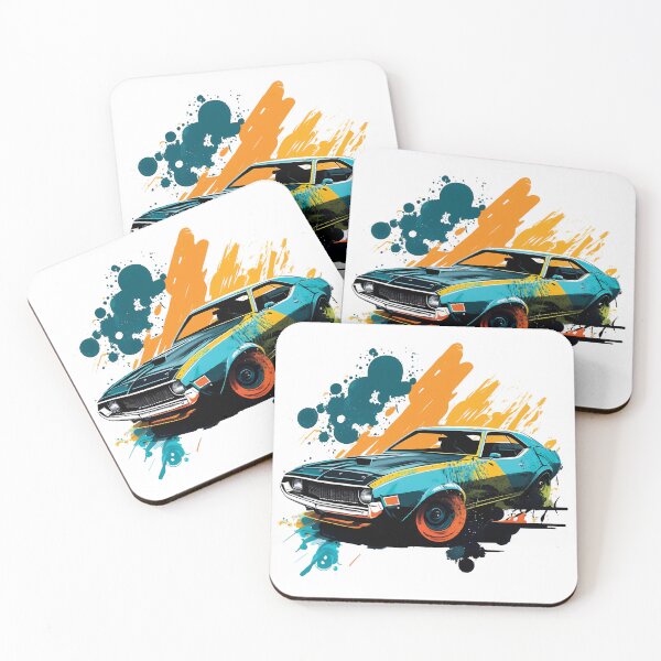 Item preview, Muscle Distinctive Car, 1970 designed and sold by MVDigitalArt.