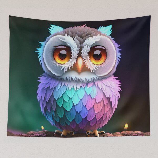 Item preview, Owls #010 designed and sold by recursedstudios.
