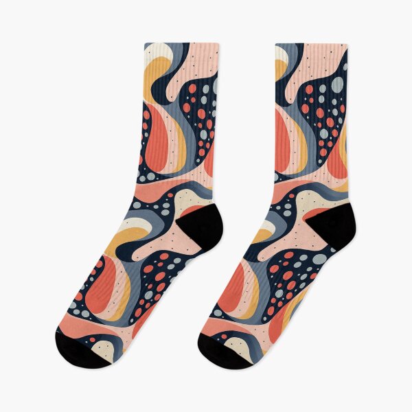 Item preview, Fluid Forms: Colorful Abstract Seamless Patterns  designed and sold by Prozeum.
