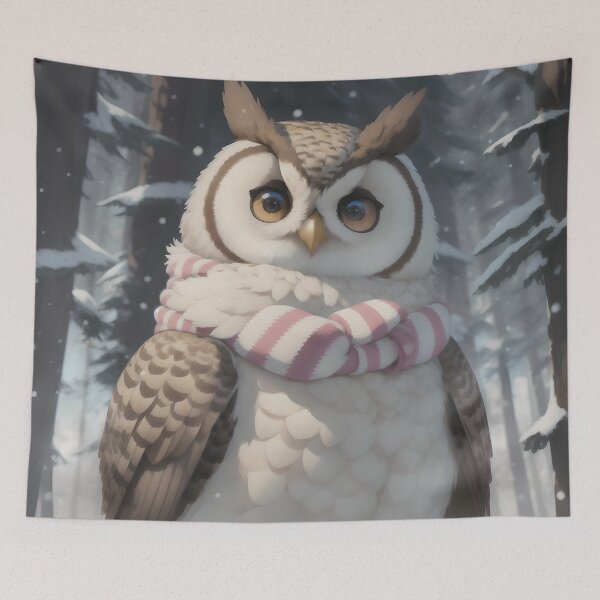 Item preview, Owls #012 designed and sold by recursedstudios.