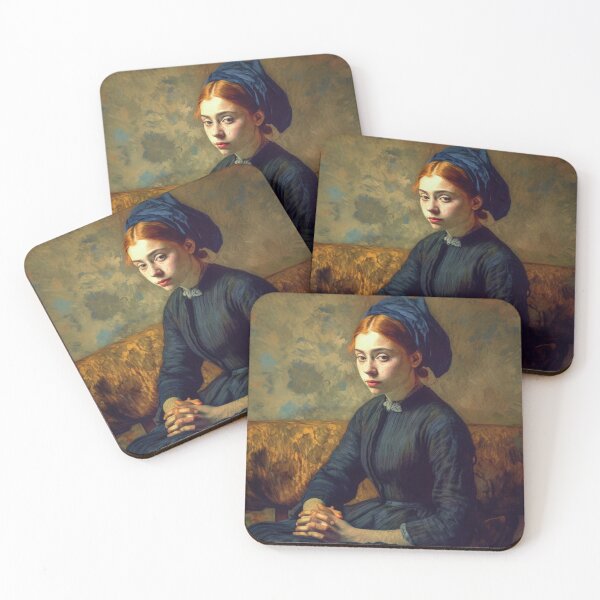 Item preview, Van Gogh Impressionist Portrait Style Portraits designed and sold by BrandonArtWorld.