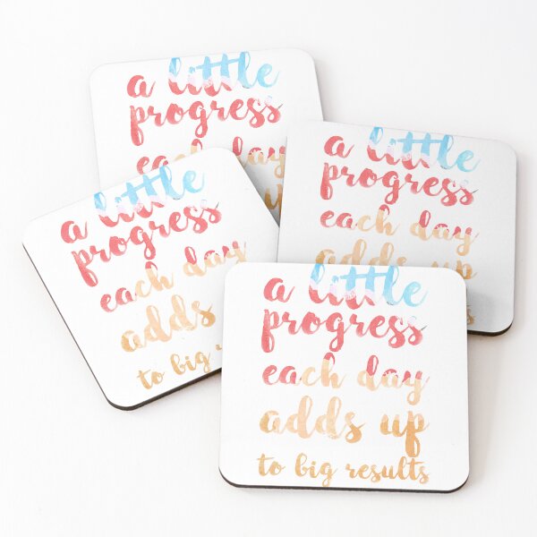 Item preview, A Little Progress Each Day Adds Up To Big Results designed and sold by Truthseekmedia.