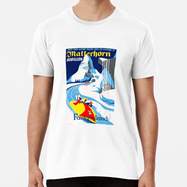 Item preview, Matterhorn Bobsleds Attraction Poster designed and sold by Carlsot5060.