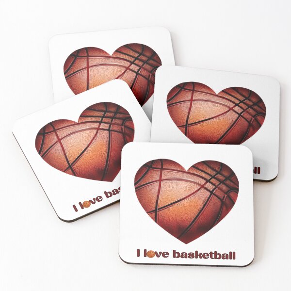 Item preview, I love basketball designed and sold by Art Intelligence.