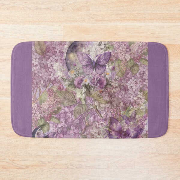 Item preview, Lilac Flowers Purple Butterfly designed and sold by Bright76.