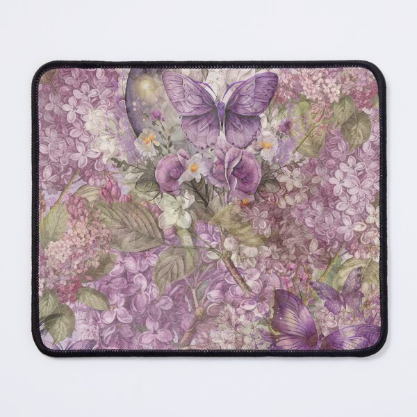 Item preview, Lilac Flowers Purple Butterfly designed and sold by Bright76.