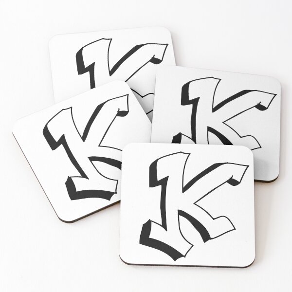 Item preview,  INITIAL "K" Street Art designed and sold by NaturePrints.