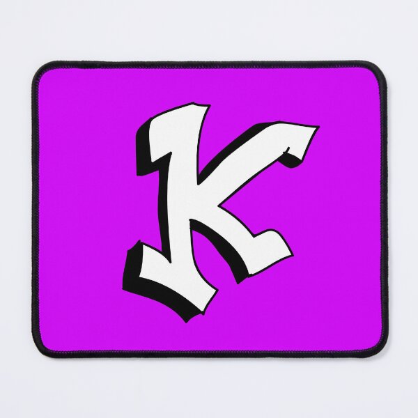 Item preview, INITIAL "K" Street Art designed and sold by NaturePrints.