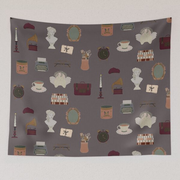Item preview, Mysterious academia pattern designed and sold by KaidaStore.