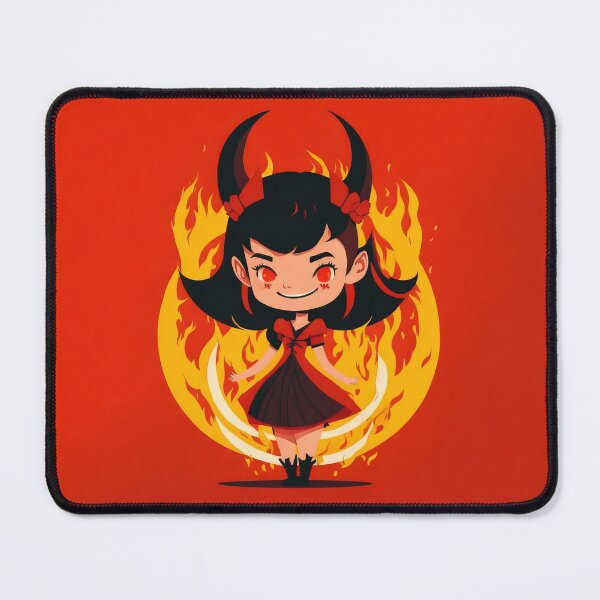 Item preview, Cute Demon Poet | cute geometric @ s designed and sold by Phoenix-Textile.