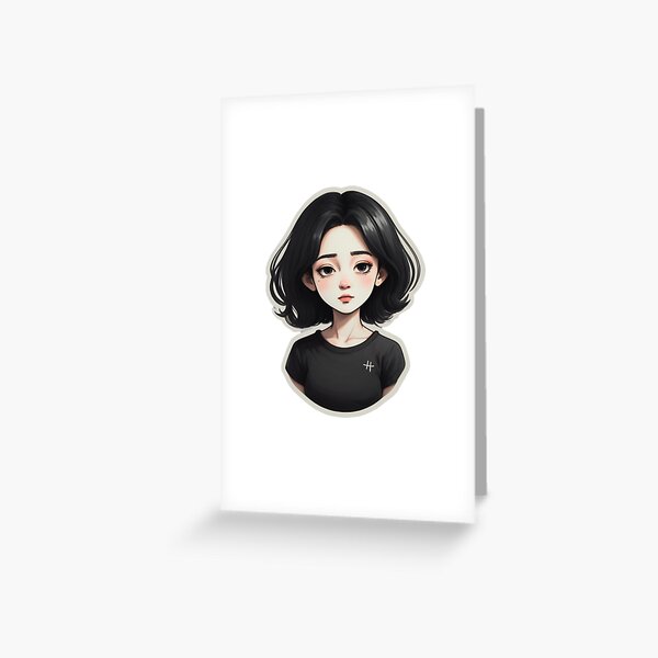 Doomer Girl (SFW Version) | Greeting Card