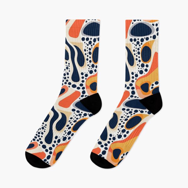 Item preview, Colorful Biomorphism: Exploring Multilayered Compositions in Orange and Brown designed and sold by Prozeum.
