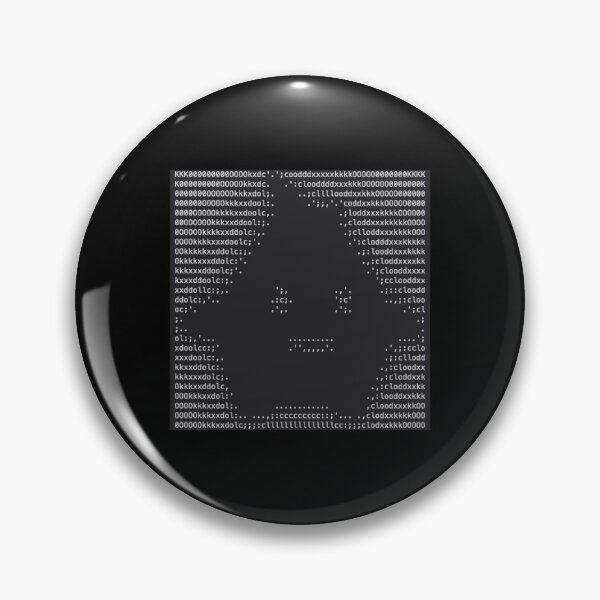 Item preview, LUMALEE There's no escape. The only hope is the sweet relief of death. ASCII ART designed and sold by JadedVintage.