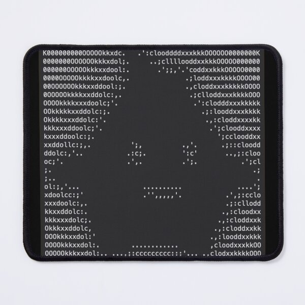 Item preview, LUMALEE There's no escape. The only hope is the sweet relief of death. ASCII ART designed and sold by JadedVintage.