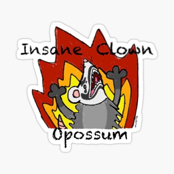 Item preview, Insane Clown Opossum  designed and sold by Mushrue.