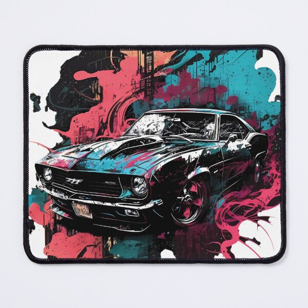Item preview, Powerful Engine USA Car, 1967 designed and sold by MVDigitalArt.