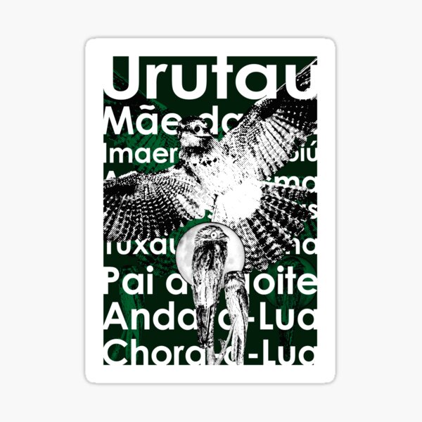 Item preview, Urutau Poster Art designed and sold by FudoshiStore.