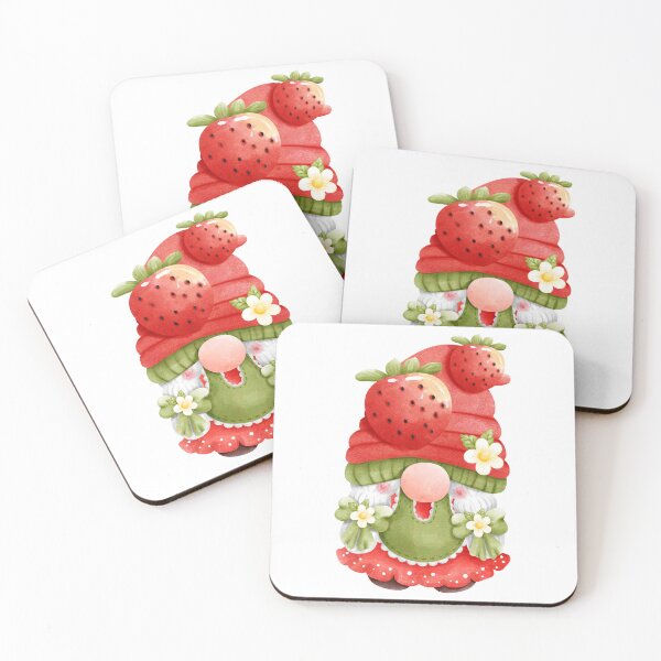 Item preview, Adorable Strawberry Fruit Gnome designed and sold by silviaol.