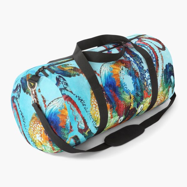 Item preview, Colorful Octopus Blue Watercolor Beach Art designed and sold by Sharon Cummings Art.