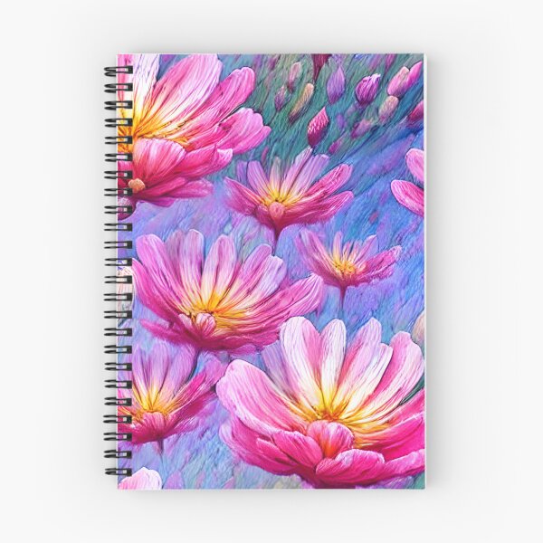 Item preview, Pink Flowers designed and sold by Poetic Patterns Studio.