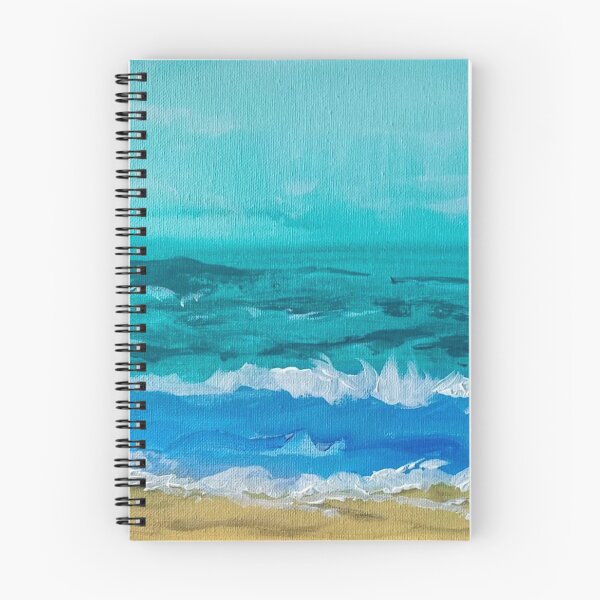 Item preview, Abstract Ocean Acrylic painting  designed and sold by WatercolorFinds.