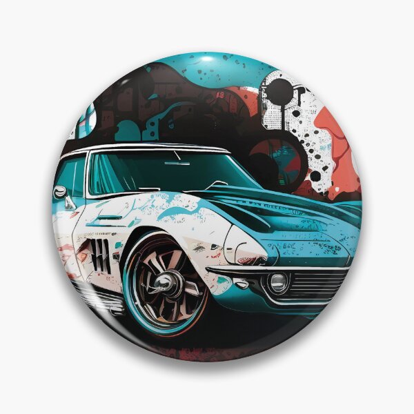 Item preview, USA Sleek Sports Car, 1968 designed and sold by MVDigitalArt.