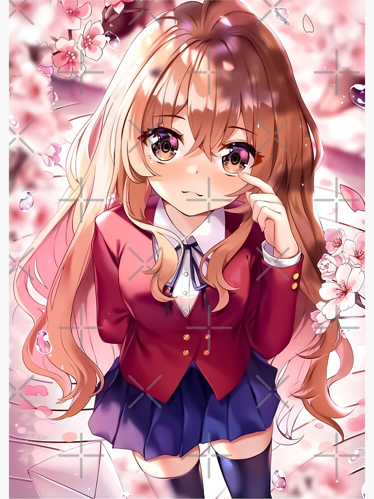 Taiga Aisaka Toradora Fanart Anime Waifu Poster for Sale by Spacefoxart