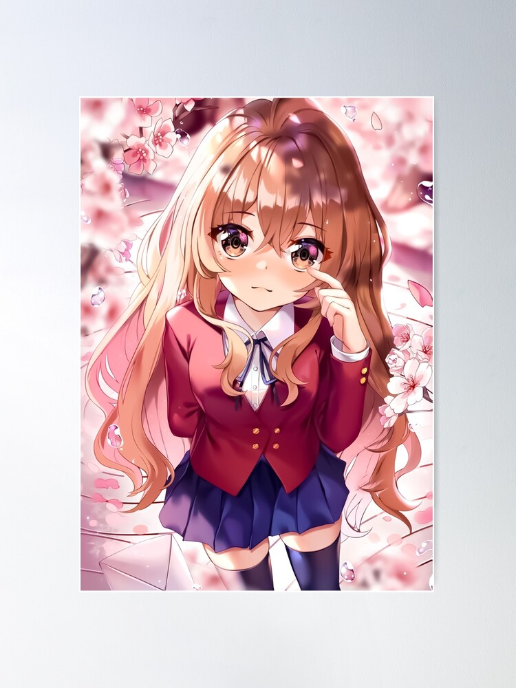 Ryuuji Takasu Toradora Anime Girl Waifu Fanart Poster for Sale by