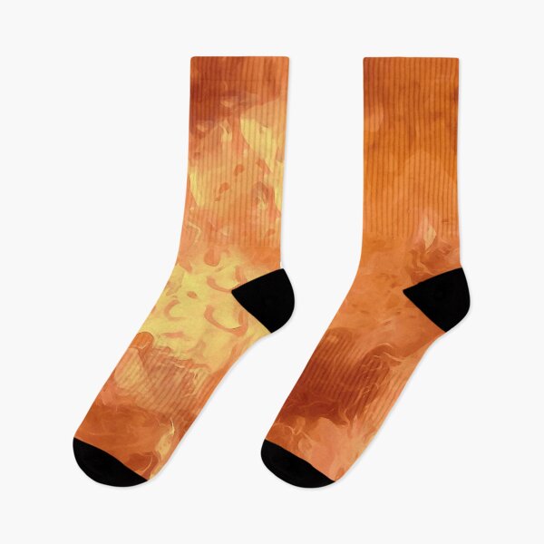 Item preview, Fire watercolor (orange pouring) designed and sold by GAP90.