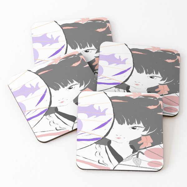 Item preview, Anime lady fan dance cartoon  retro T shirt. designed and sold by Nesyarat.