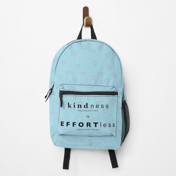 Item preview, Kindness is Effortless (blue) designed and sold by STUFFbyMJS.
