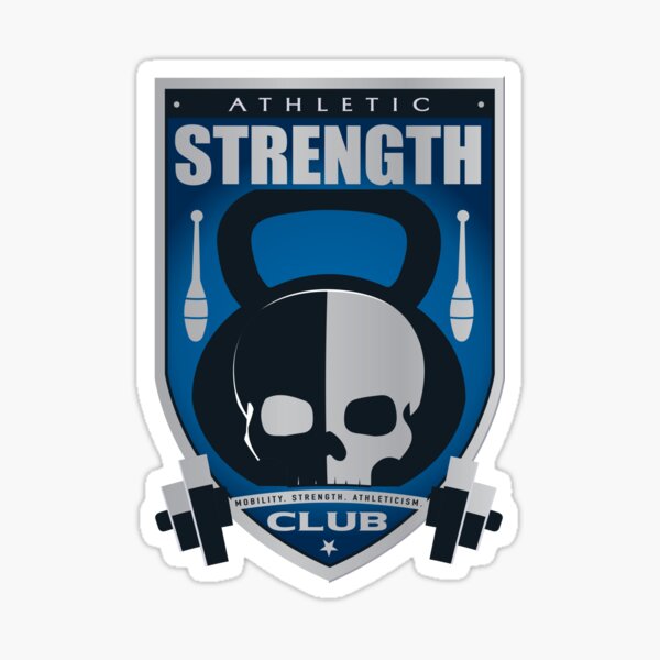 Item preview, Athletic Strength Club Logo designed and sold by rbadstein.