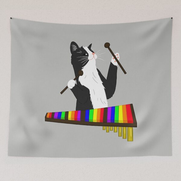 Item preview, Xylophone Cat designed and sold by Stephanie Hardy.