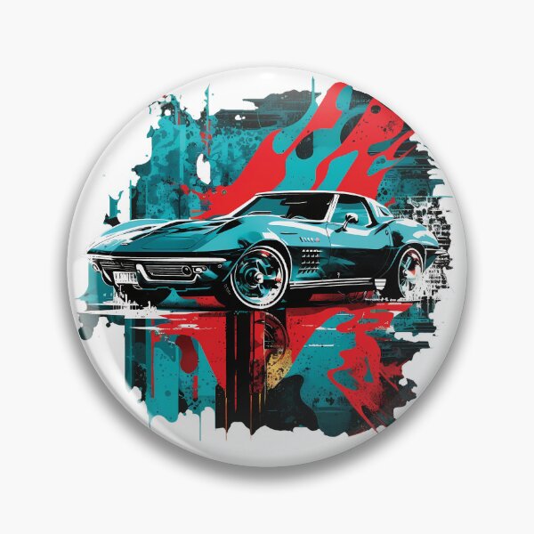 Item preview, Powerful Sleek Car, 1968 designed and sold by MVDigitalArt.