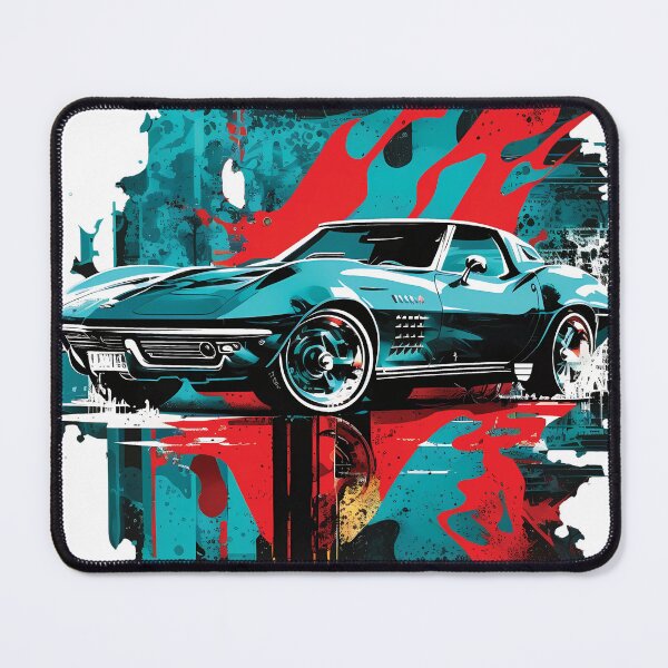 Item preview, Powerful Sleek Car, 1968 designed and sold by MVDigitalArt.