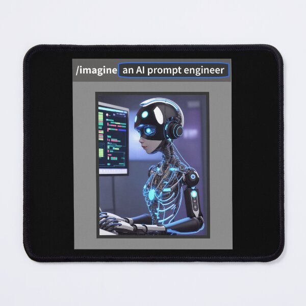 Item preview, Imagine an AI prompt engineer designed and sold by DistinctDesignz.