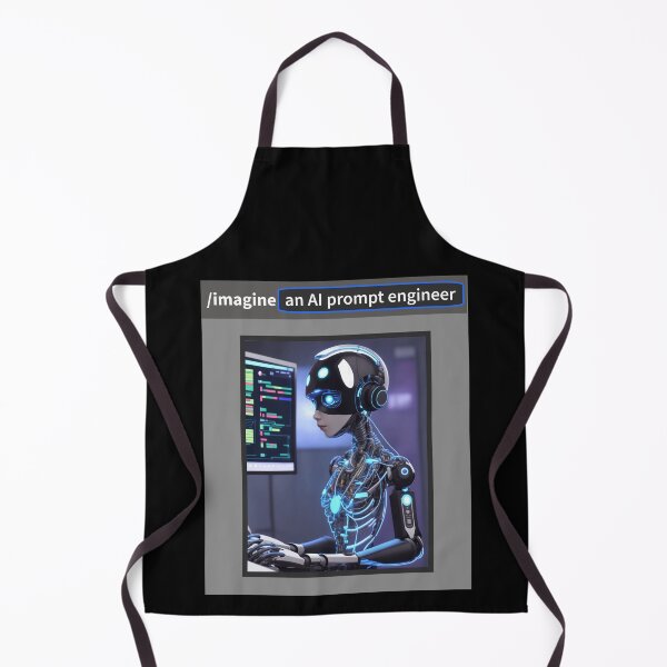 Item preview, Imagine an AI prompt engineer designed and sold by DistinctDesignz.