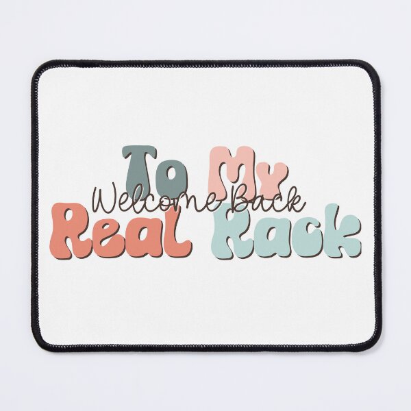 Item preview, Welcome Back to my Real Rack designed and sold by Seeding Serendipity.