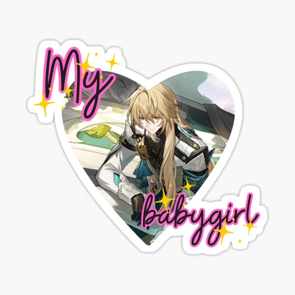"My Babygirl Luocha" Sticker for Sale by Heythur | Redbubble