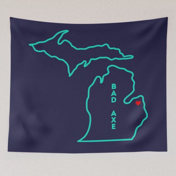 Item preview, Bad Axe MI Love designed and sold by TorrezvilleTees.