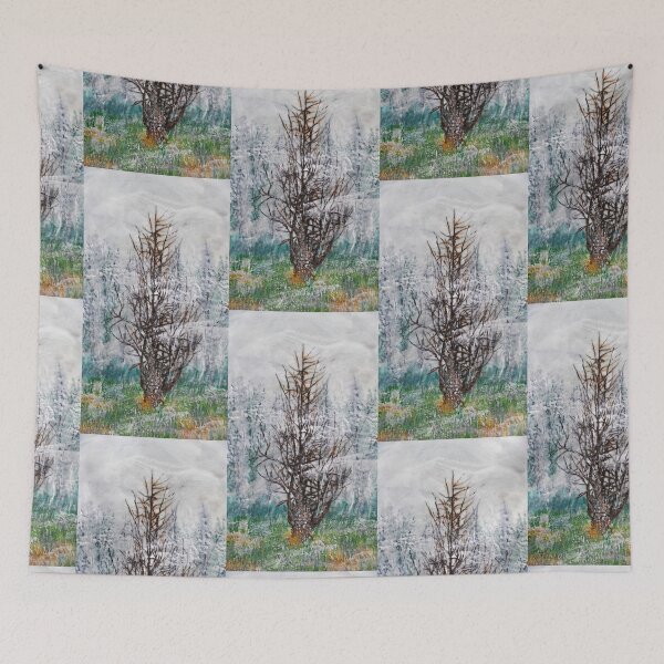 Item preview, Creepy tree in fog designed and sold by TeraFujan.